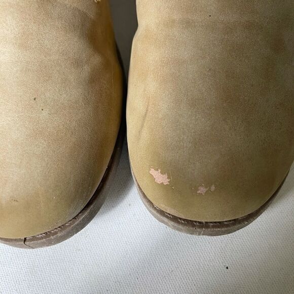 Twisted Timmy-22 women’s faux suede  combat boots with gold metallic tri… - Picture 8 of 8